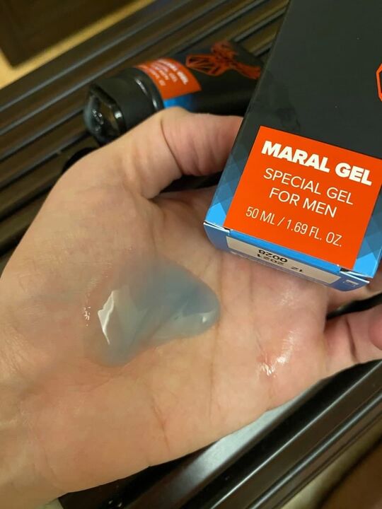 After purchasing Maral Gel photo
