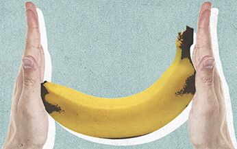 Penis size for an example of banana