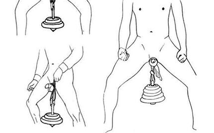 Hanging a burden to raise a member