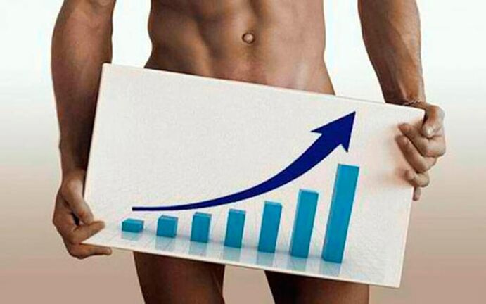 Increasing the thickness of the penis